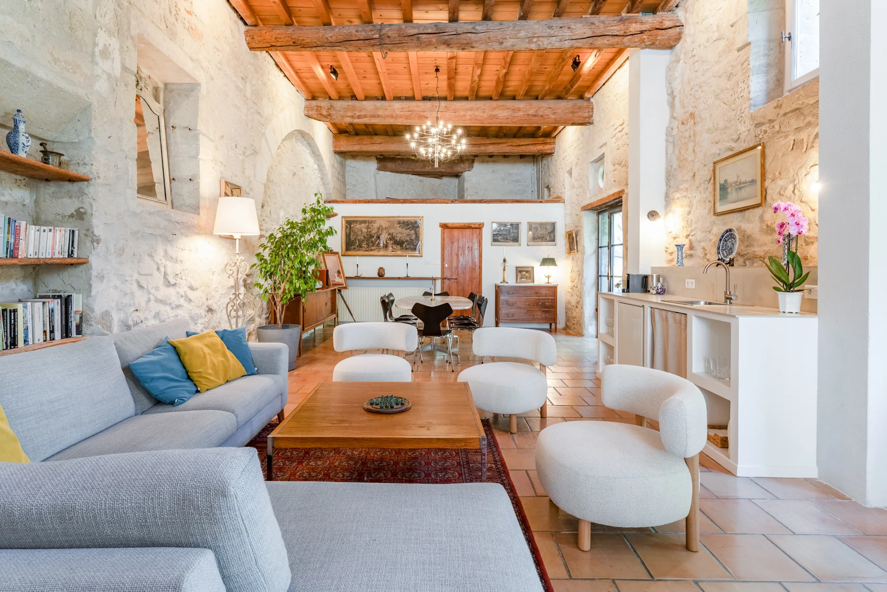 Le grand espace de vie du Clos des Chartreux